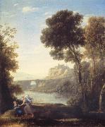 Claude Lorrain Landscape with Hagar and the Angel china oil painting reproduction